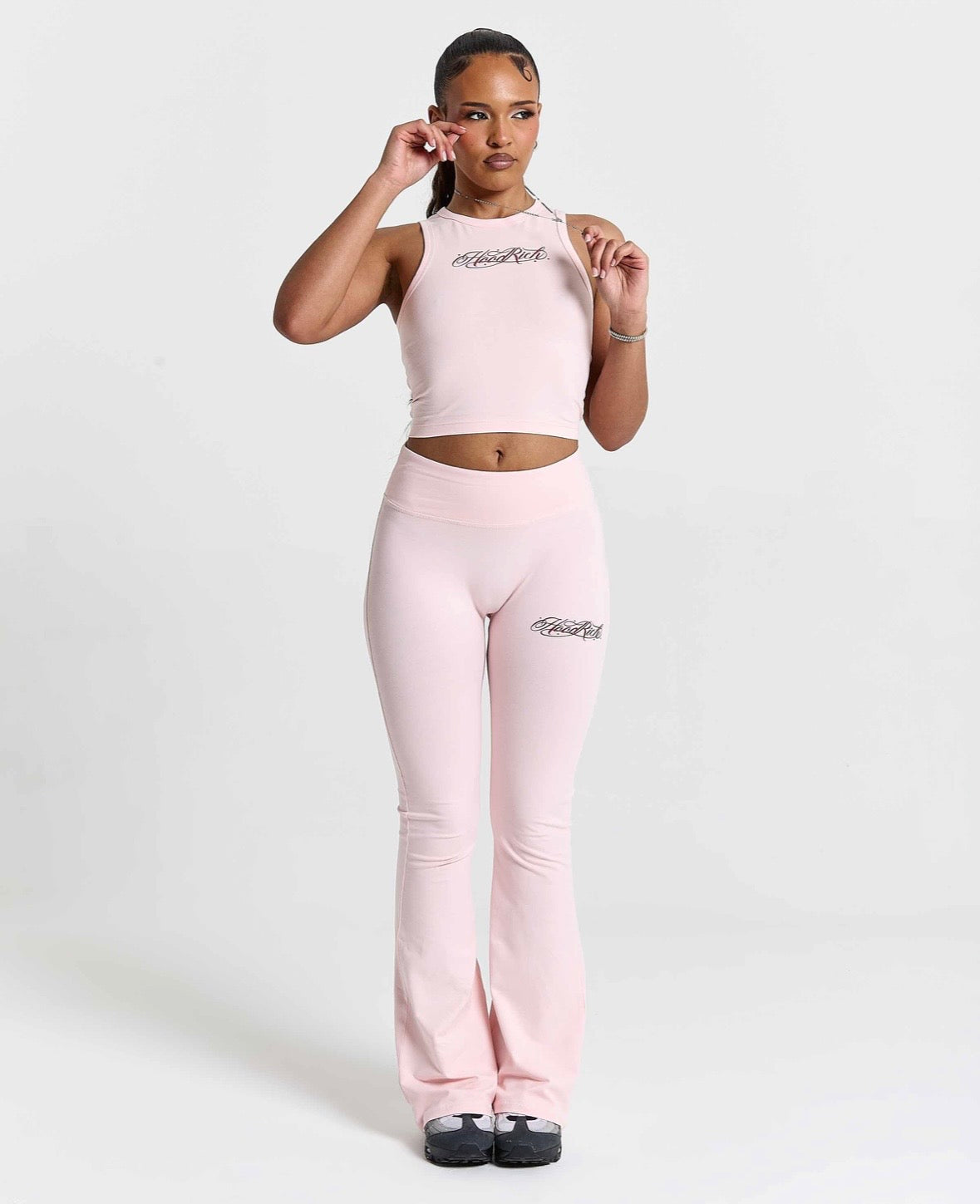 Hoodrich Solace Tie Back Racer Vest – Pink