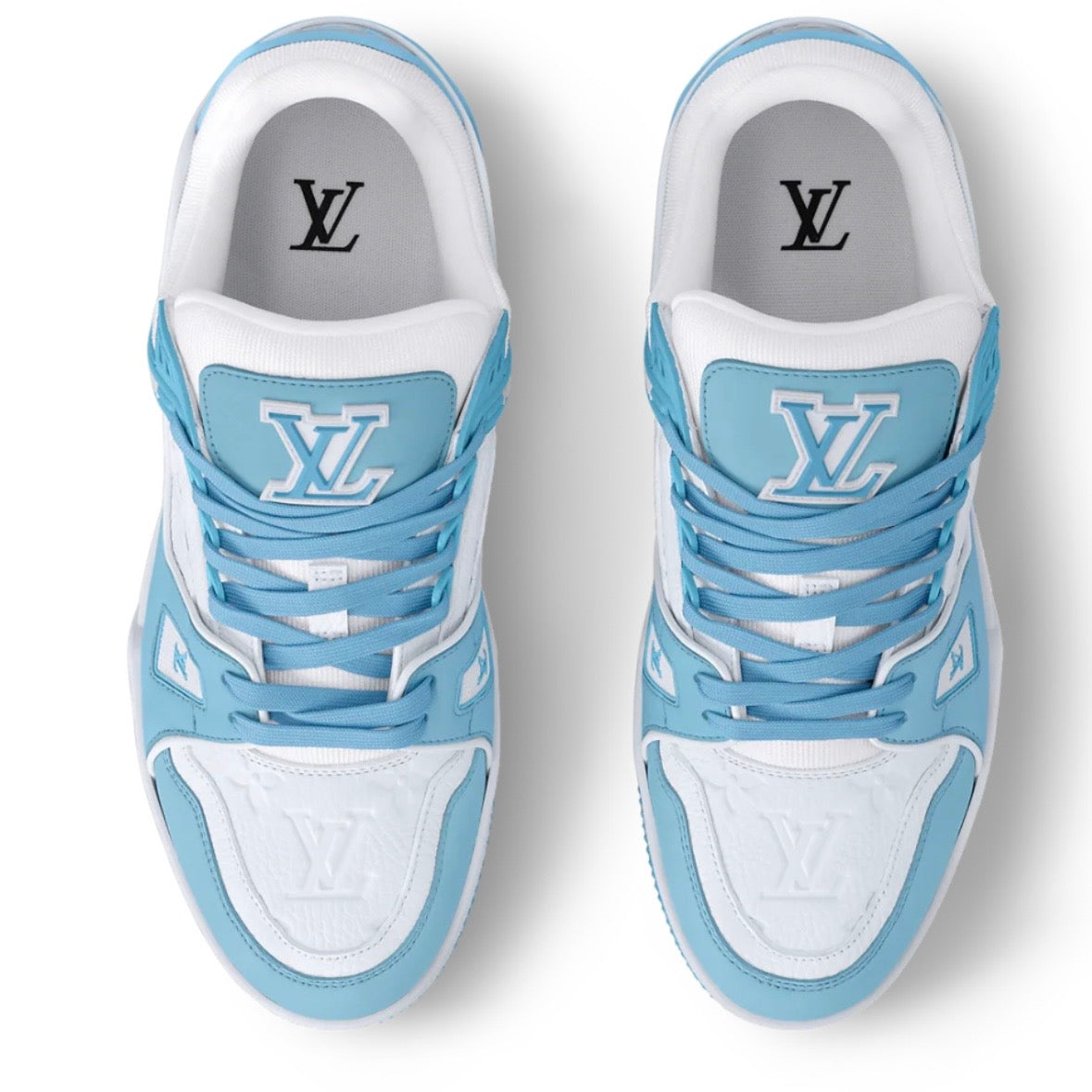 Louis Vuitton LV Trainer White/Sky Blue