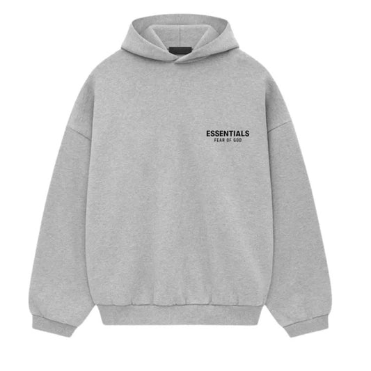 Fear of God Essentials Core Hoodie - Light Heather Grey
