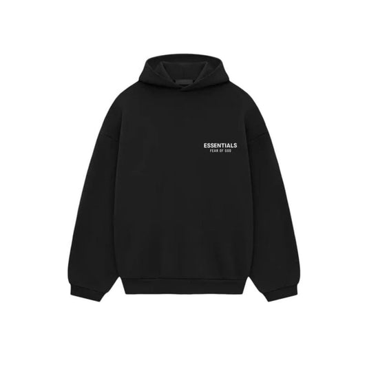 Fear of God Essentials Core Hoodie - Jet Black