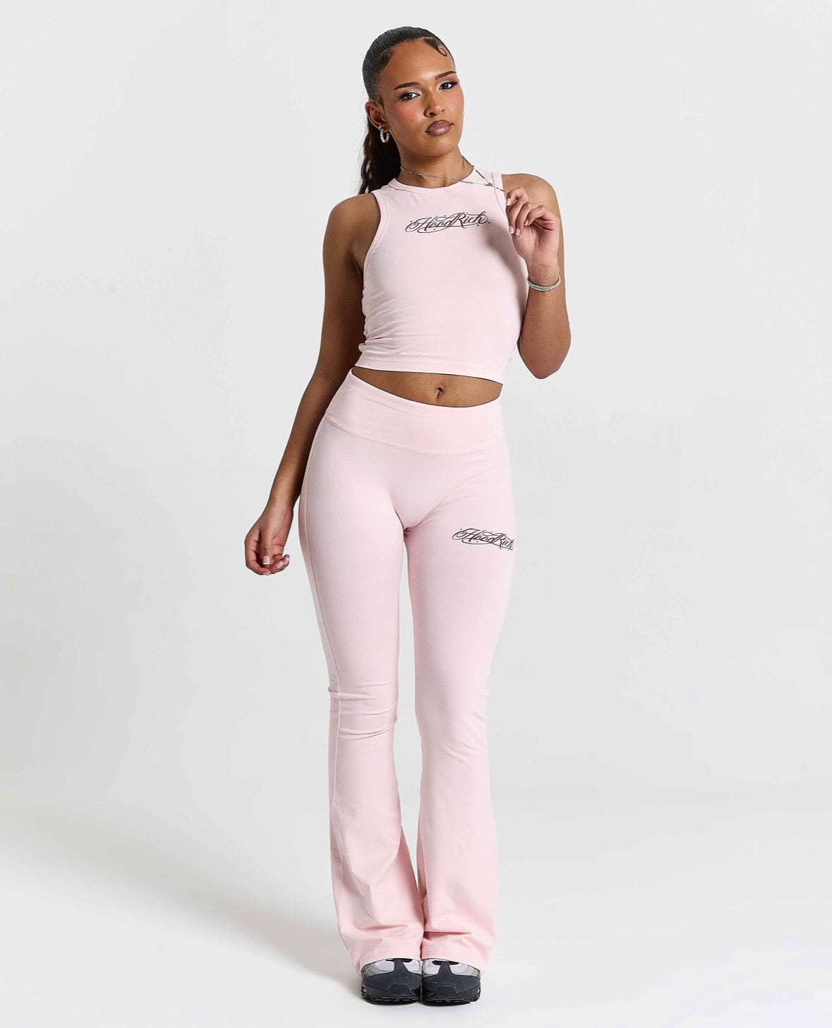 Hoodrich Solace Tie Back Racer Vest – Pink