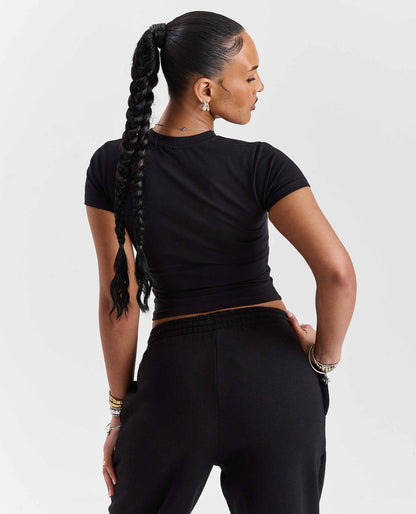 Hoodrich Fitted T-Shirt – Black