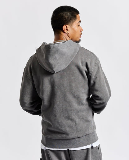 Hoodrich Full Zip Hoodie "Dark Grey"