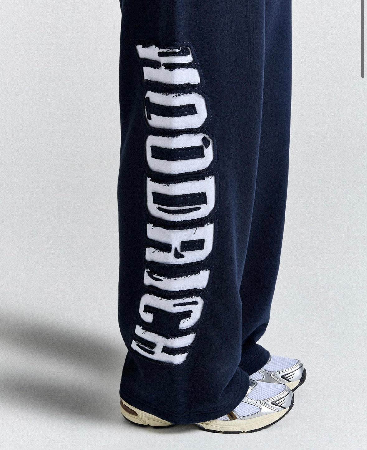 Hoodrich Wide Leg Joggers – Navy