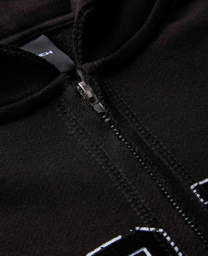 Hoodrich Full Zip Hoodie "Black"