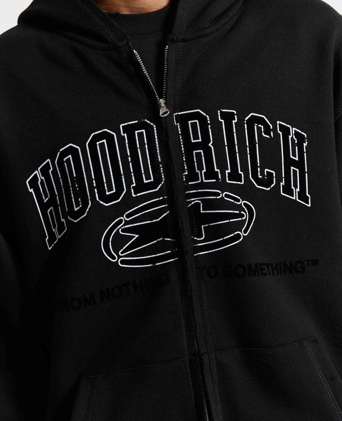 Hoodrich Full Zip Hoodie "Black"