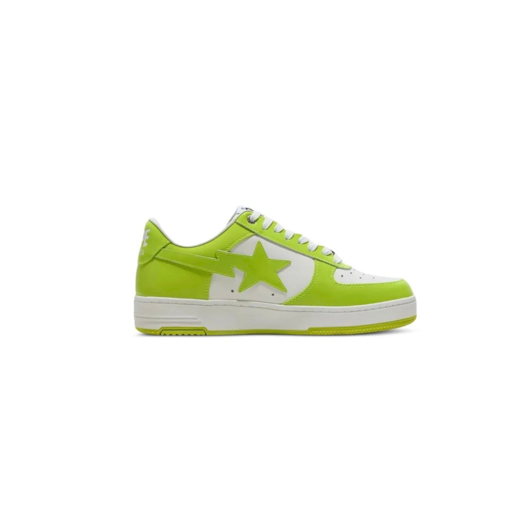 A Bathing Ape BAPE STA – Lime Green / White