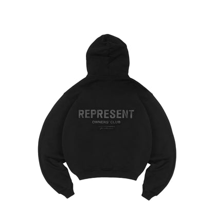 Represent Owners' Club Hoodie – Matte Black