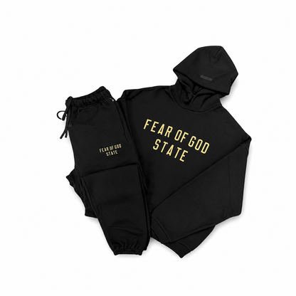 Fear of God Essentials Fleece Hoodie "Black"