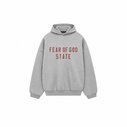 Fear of God Essentials Fleece Hoodie "Dark Heather"