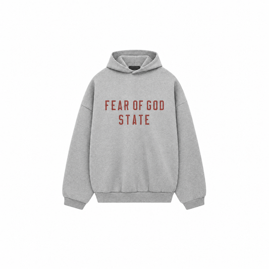 Fear of God Essentials Fleece Hoodie "Dark Heather"